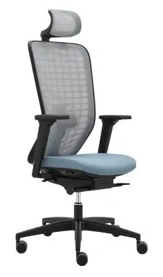 Space SP - scaun ergonomic cu certificare EPD, brate 3D/4D, translatie sezut 70 mm, mesh calitate, suport lombar - Img 5