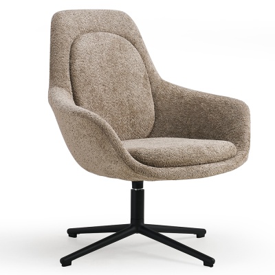 CALYON, Scaun lounge premium pentru zone executive, waiting area si spatii de relaxare Design premium Lounge chair pentru receptii, zone de asteptare si executive lounges. 2 versiuniCalyon - Img 4