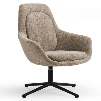 CALYON, Scaun lounge premium pentru zone executive, waiting area si spatii de relaxare Design premium Lounge chair pentru receptii, zone de asteptare si executive lounges. 2 versiuniCalyon - Img 4