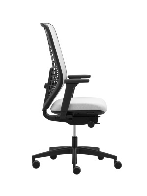 Space SP - scaun ergonomic cu certificare EPD, brate 3D/4D, translatie sezut 70 mm, mesh calitate, suport lombar - Img 2