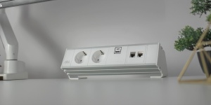 PRIZA PROFESIONALA FLEXI 4, 2 SHUCKO, 1 SLOT USB A+C 35W, HDMI, 1 USB 3.0 - Img 10