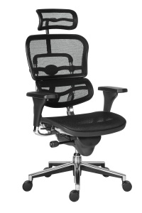 Scaun de birou - ERGOHUMAN2 PDH ULTRA BLACK FRAME W09-01+ALU BASE - precomanda 7-12 zile - Img 9