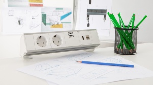 PRIZA PROFESIONALA FLEXI 4, 2 SHUCKO, 1 SLOT USB A+C 35W, HDMI, 1 USB 3.0 - Img 11