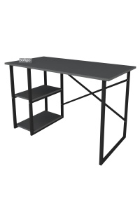 Birou fix metalic Start 25, dimensiune 120x60 cm blat Antracit 18 mm - Img 6