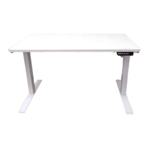 Birou reglabil electric-TerrA2DS WHITE-profil dreptunghiular, profil cadru ALB - Img 7