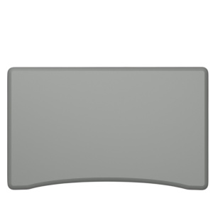 Blat curbat de birou din MDF VOPSIT ELECTROSTATIC si frezat pe cant- model Top Design - Img 7