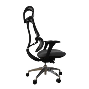 Ergodynamic Star Plus - Black Grey - Scaun de birou 4D, sezut translatie, suport lombar ajustabil 7 cm - Img 5