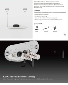 WINGBO BOARD WHITE- Prima placă multifuncțională de antrenament din lume - Img 5