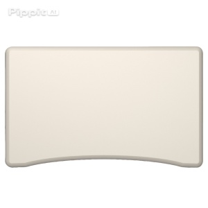 Blat curbat de birou din Mdf INFOLIAT MAT si frezat pe cant- model Top Design - Img 8