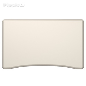 Blat curbat de birou din MDF VOPSIT ELECTROSTATIC si frezat pe cant- model Top Design - Img 8