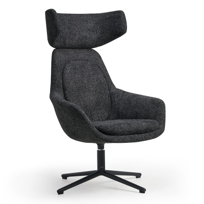 CALYON, Scaun lounge premium pentru zone executive, waiting area si spatii de relaxare Design premium Lounge chair pentru receptii, zone de asteptare si executive lounges. 2 versiuniCalyon - Img 2