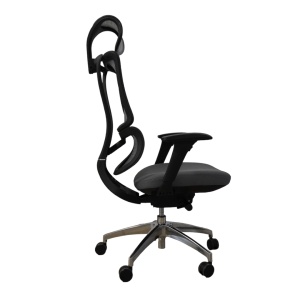Ergodynamic Star Plus - Black Grey - Scaun de birou 4D, sezut translatie, suport lombar ajustabil 7 cm - Img 6