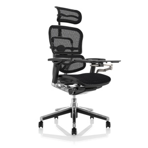Scaun de birou - ERGOHUMAN2 PDH ULTRA BLACK FRAME W09-01+ALU BASE - precomanda 7-12 zile - Img 2