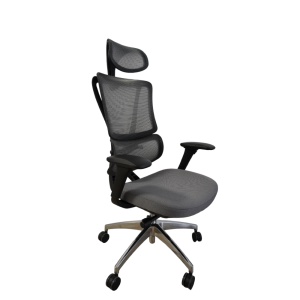 Ergodynamic Star Plus - Black Grey - Scaun de birou 4D, sezut translatie, suport lombar ajustabil 7 cm - Img 7