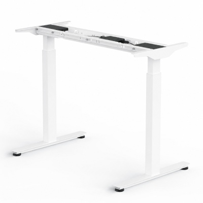 Qubaro 2 Pro - Certificare EPD (Enviroment Product Declaration) - 2 motoare - Cadru de birou reglabil electric, 2 trepte de inaltime, H 68-115 cm, senzor de coliziune, sus/jos memorare 2 pozitii - Img 3
