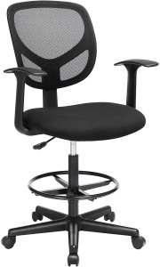 Scaun inalt de birou Black Terra One / produs folosit in showroom - Img 3