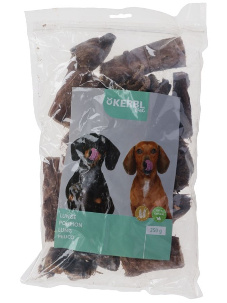 Gustare din plamani deshidratati pentru caini 250g - 84887 - Img 2