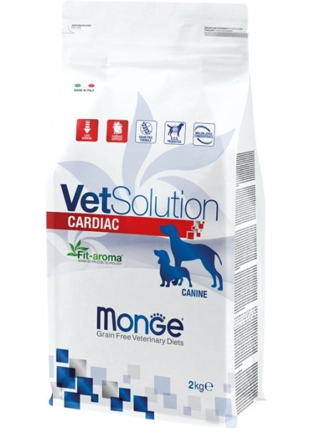 Monge VetSolution hrană uscată pentru câini adulți cu probleme cardiace 2 kg – 1207