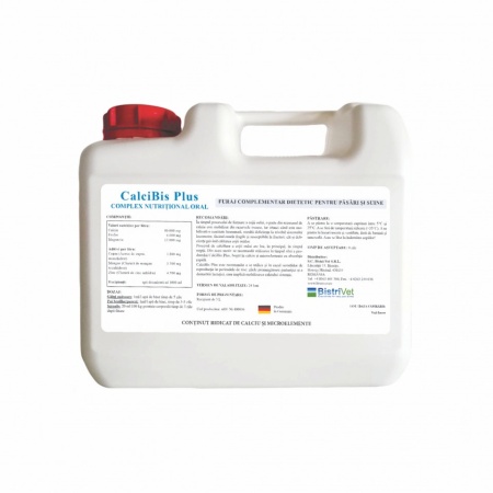 CalciBis Plus 5 l - Furaj complementar dietetic pentru păsări și suine