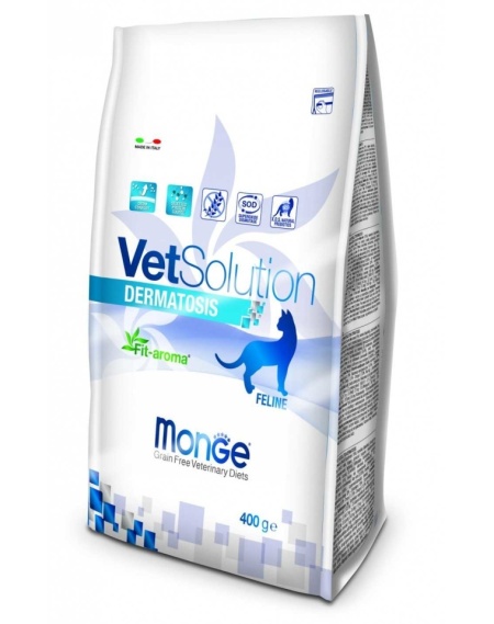 Monge VetSolution hrană uscată pentru pisici cu probleme dermatologice 1,5 kg – 1559 - Img 2