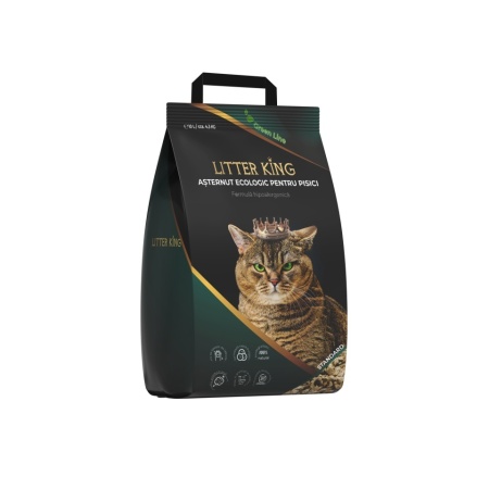 Litter King Standard – Așternut ecologic pentru pisici 10L / 4.3 kg