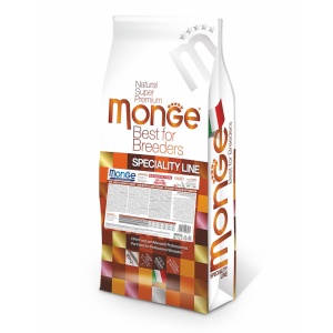 Monge Breeders hrană uscată pentru câini adulți, miel, orez și cartofi 25/16 15 kg – 6354