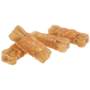 Os pentru mestecat din piele de vaca invelit in pui - 4 buc 120 g 80698
