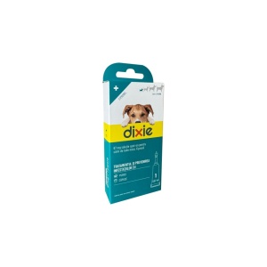 Soluție antiparazitară spot-on pentru caini, talie mica Dixie S 0.67ml X 1buc/cut