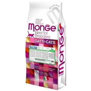 6274 Monge Hrană uscată pentru pisici adulte cu iepure 33,5/15 10kg