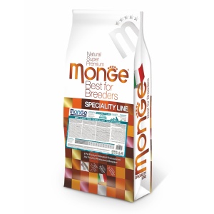 Monge Breeders hrană uscată hipoalergenică pentru câini adulți, pește 24/12 15 kg – 6439