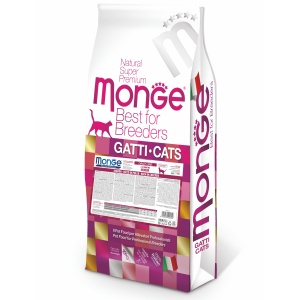 Monge hrană uscată pentru pisici de interior, pui 29/12 10 kg – 4824