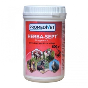 Unguent cicatrizant Herba Sept Simplu - 800 g