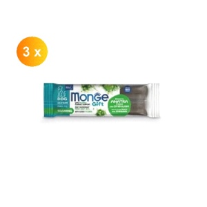 Monge Gift pentru câini adulți, recompense cu rață și spirulină, 40 g - 5533 x 3 buc