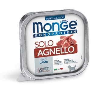 Monge hrană umedă monoproteică pentru căței, miel 100% pate 150 g - 1470