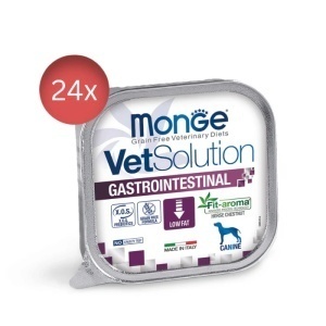 Monge VetSolution Gastrointestinal pate dietetic pentru câini, 150 g – 4519 x 24 buc