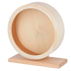 Roată hamsteri din lemn Kerbl, 21 cm