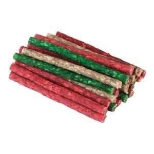 Sticksuri masticabile din carne de pui si cod alb pentru câini 100 buc/800gr - 84076