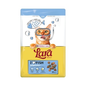 Hrana uscata Lara pentru pisici adulte cu somon Versele Laga 1.9 kg x 4 buc 441156