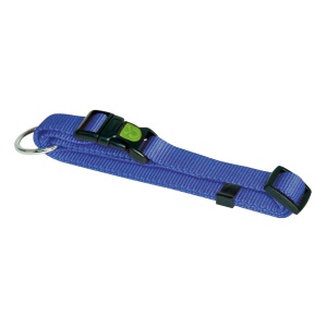 Zgarda ajustabila albastra Miami Kerbl 15 mm/30-45 cm 83701