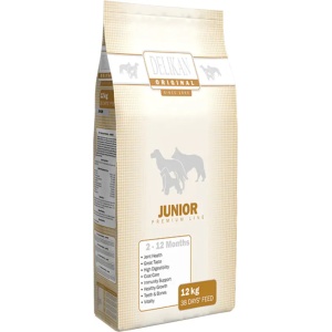 Delikan Original Junior hrană uscată pentru căței juniori 12 KG