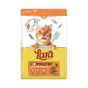 Hrana uscata Lara pentru pisici adulte cu pui si curcan Versele Laga 1.9 kg x 4 buc 441129 VL