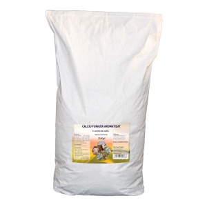 Calciu furajer aromatizat pentru animale și păsări, aroma de vanilie 25 kg