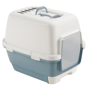 Litiera pentru pisici cu tava si filtru de carbon Cathy 81582