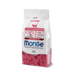 Monge hrana uscata monoproteica pentru pisoi, vita 1.5 kg - 1976