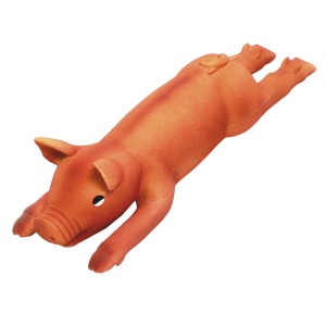 Porcusor din latex, jucarie pentru catei cu sunet 20 cm 84056