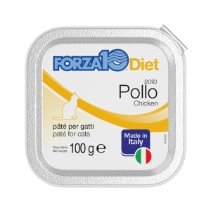 F10 Solo hrană umedă monoproteică pentru pisici adulte, pui 100 g