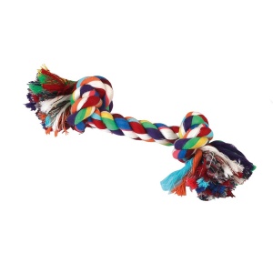 Jucărie pentru câini Kerbl, Bumbac/Iuta, Multicolor cca 48 cm