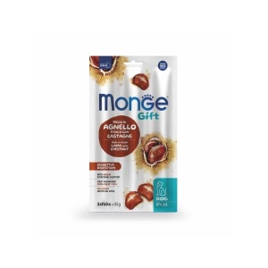 Monge Gift Sticks pentru câini adulți, recompense pentru digestie sensibilă cu miel și castane, 45 g - 5427 x 28 buc