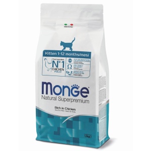 Monge hrană uscata pentru pisoi, bogata in pui 1,5 kg – 4879