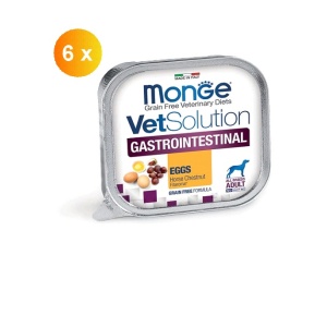 Monge VetSolution Gastrointestinal pate dietetic pentru câini, 150 g – 4519 x 6 buc